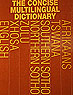 The concise multilingual dictionary